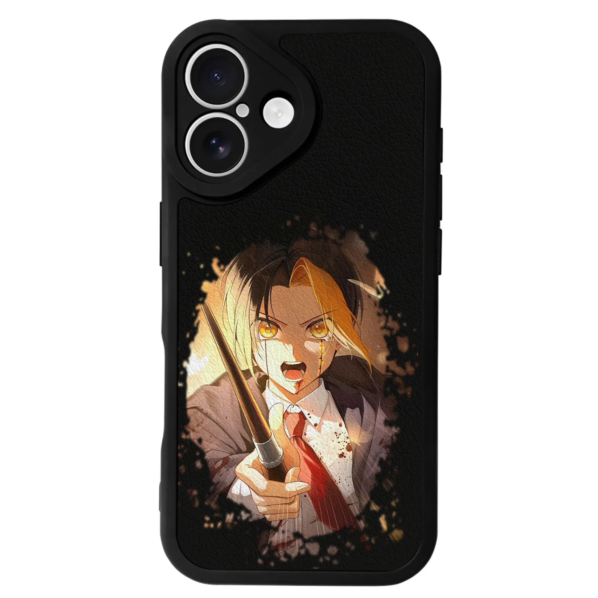 マッシュル グッズ,フィン・エイムズ - IPhone 16シリーズ対応 ・ シリコンスマホケース ・ レザー調 ・ 高精度フィット ・ 耐衝撃 ・ ワイヤレス充電対応 ・ 精密カット